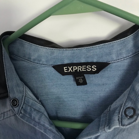 Express Denim Button-up - Picture 3 of 3